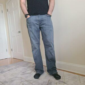 Fidelity Denim 5011 Diego Steel Jeans Men’s 36x32 Relaxed Straight Made in USA